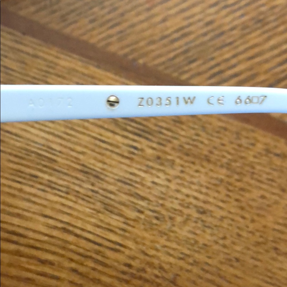 louis vuitton evidence white sunglasses - Picture 6 of 12